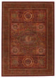 Couristan Old World Classics Mamluken Area Rug, Burgundy, 5'3" x 7'6"