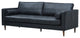 Alamo Top Grain Leather Sofa, Slate