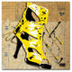 'Yellow Strap Boot' Canvas Art by Roderick Stevens