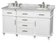 Berkeley 60" Double Bathroom Vanity