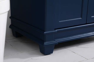 Weston Single Bathroom Vanity Set, Blue, 36