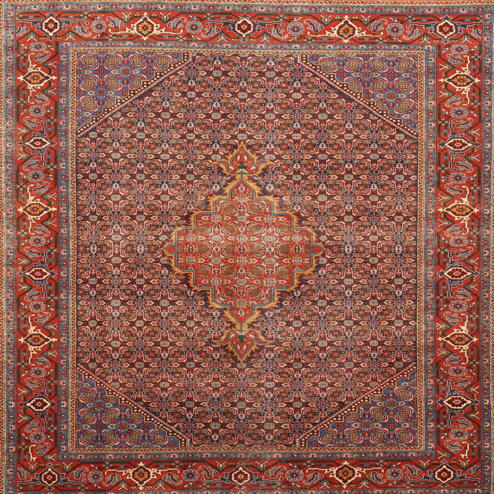 Ahgly Company Indoor Square Traditional Area Rugs, 8' Square