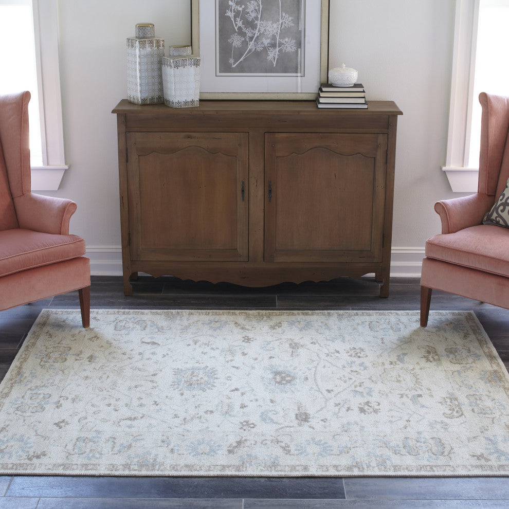 Anatolia ANA-5 Machine Made Beige Area Rug 7'9"x9'10"