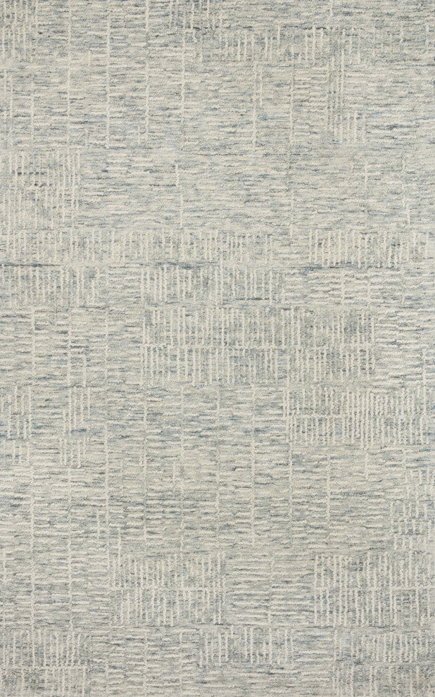 Loloi Tallulah Sky / Ivory 18" x 18" Sample Rug