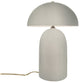 Tall Kava Table Lamp, White Crackle