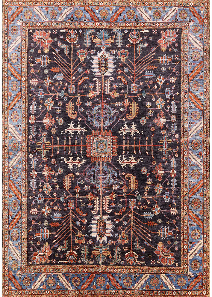 Ahgly Company Indoor Rectangle Mid-Century Modern Area Rugs, 2' x 4'