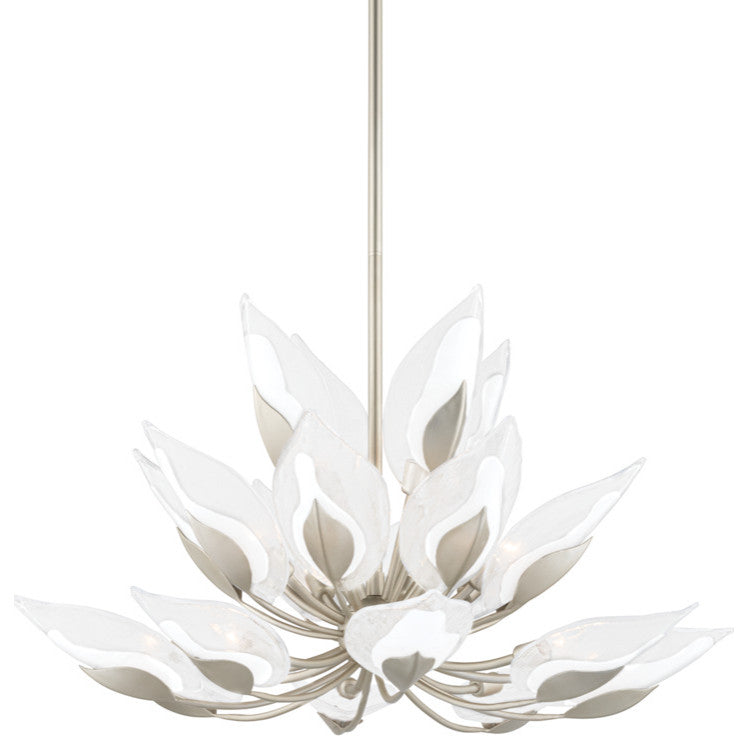 Hudson Valley Blossom 20 Light Chandelier 4840-SL