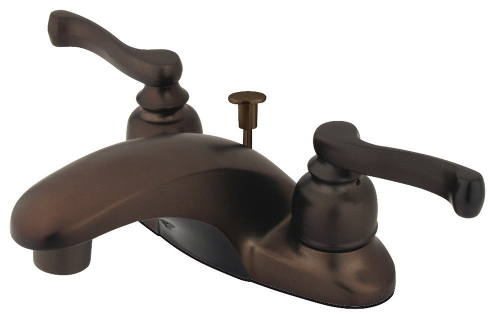 Kingston Brass 4" Centerset Bathroom Faucet, Oil Rubbed Bronze