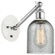 Innovations 317-1W-WPC-G257 1-Light Sconce, White and Polished Chrome