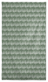 Sage Christmas Tree Pattern 58x102 Tablecloth