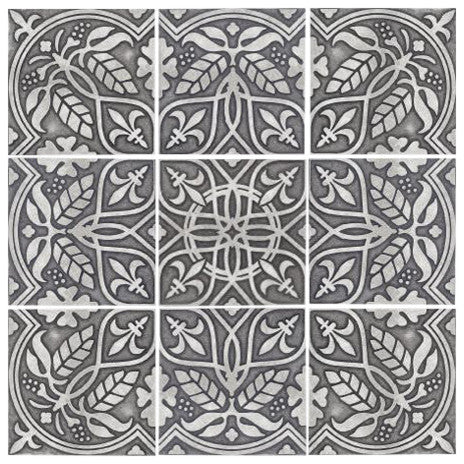 6"x6" Harvest Backsplash, Aluminum, Set of 9