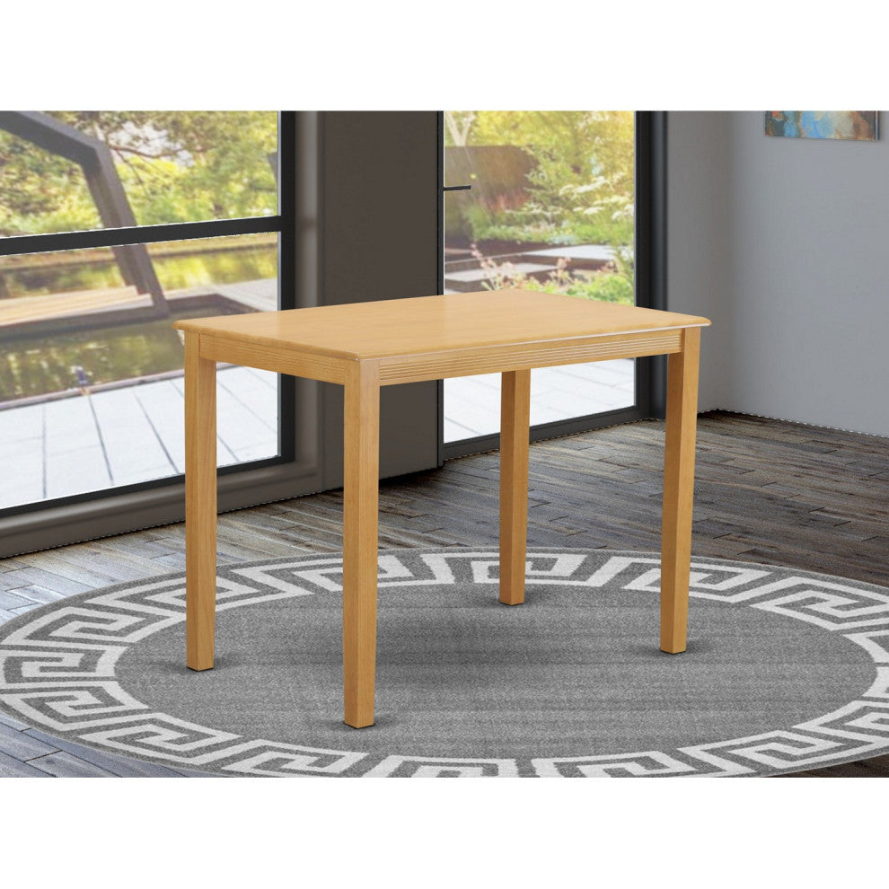 Yarmouth Counter Height Table Finished, Oak