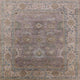 Ahgly Company Indoor Square Mid-Century Modern Area Rugs, 7' Square