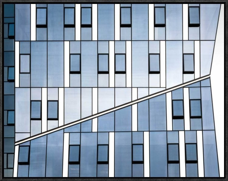 "Crossing" Framed Canvas Giclee by Nir Blatt, 23x18"