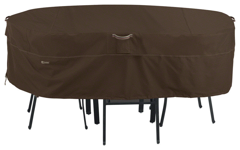 Madrona RainProof Rectangular/Oval Patio Table and Chair Set Cover, X-Large
