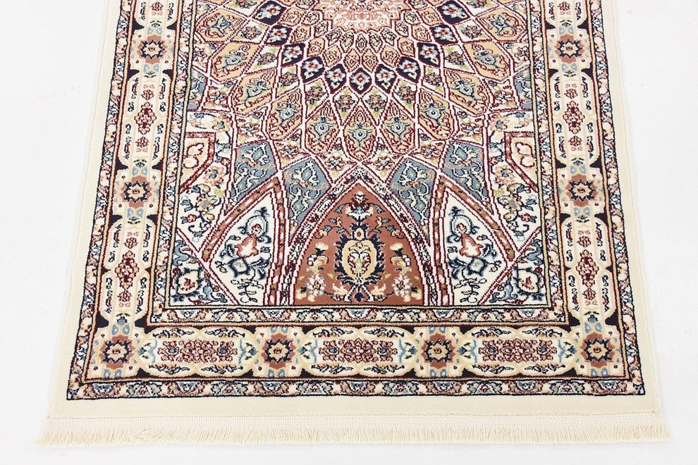 Unique Loom Ivory Adams Narenj 3' 0 x 5' 0 Area Rug