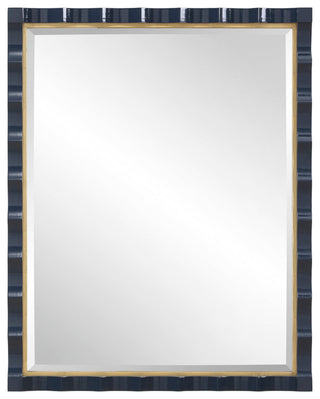 Uttermost Gulf Navy Blue Mirror