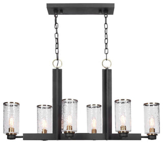 Uttermost Jarsdel 6-Light Industrial Island-Light