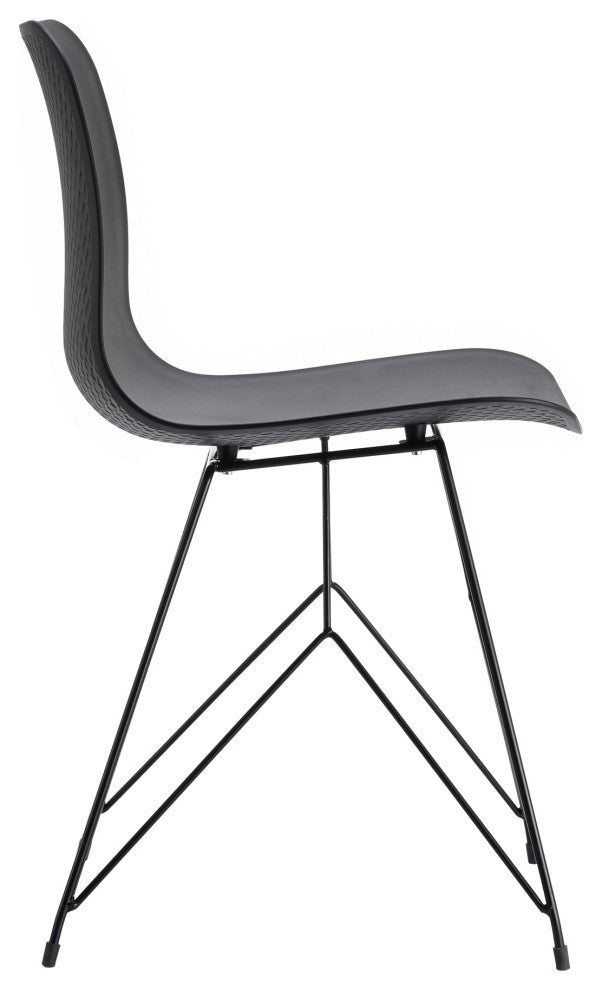 Contemporary Esterno Outdoor Chair Black - M2 - Black