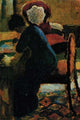 Elisabeth at the Desk - Fine Art Giclee Print 16" x 24"