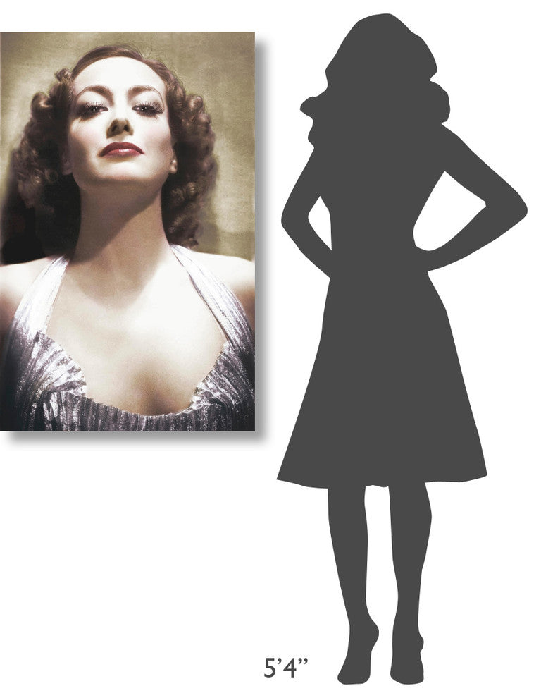 "Joan Crawford" Stretched Canvas Giclee by Hollywood Photo Archive, 26x40"