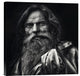 "The Man From Agra" Stretched Canvas Giclee by Piet Flour, 18"x18"