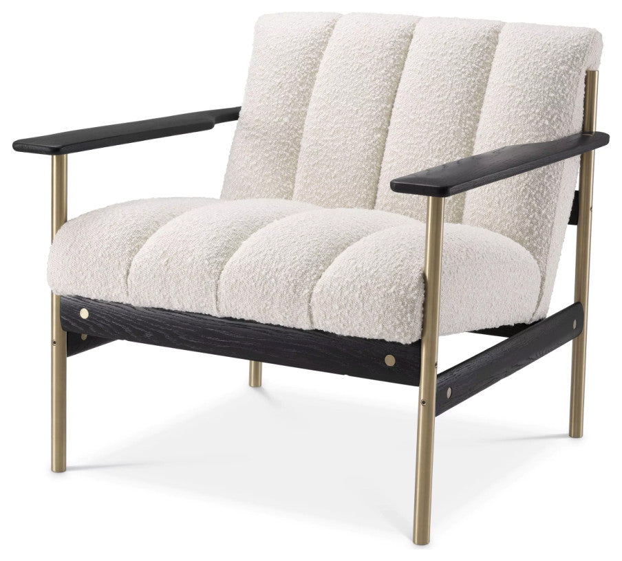 Modern Boucle Armchair | Eichholtz Elan