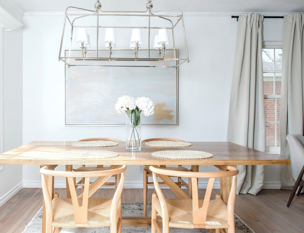 Crystorama Lighting Group 2249 Sylvan 8 Light 42"W Linear - Polished Nickel