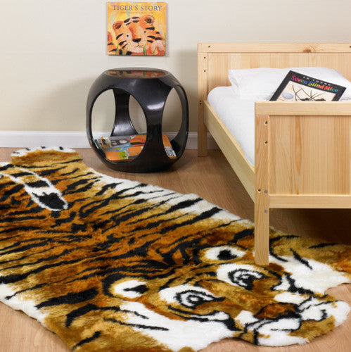 Tiger Playmat Rug, 39"x55"