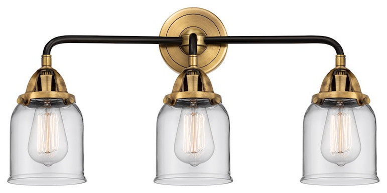 Innovations Lighting 288-3W-BAB-G52 Small Bell 3 Light 23" Bath Vanity Light