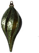 Vickerman M132613 12'' Olive Glitter Swirl Drop Christmas Ornament