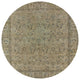 Ahgly Company Indoor Round Mid-Century Modern Area Rugs, 6' Round