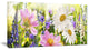 "Wild Flowers Field at Sunset" Photography Wall Art, 32"x16"