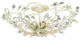 Vaxcel Lighting C0023 Jardin 4 Light 19"W Flush Mount Indoor - French Cream