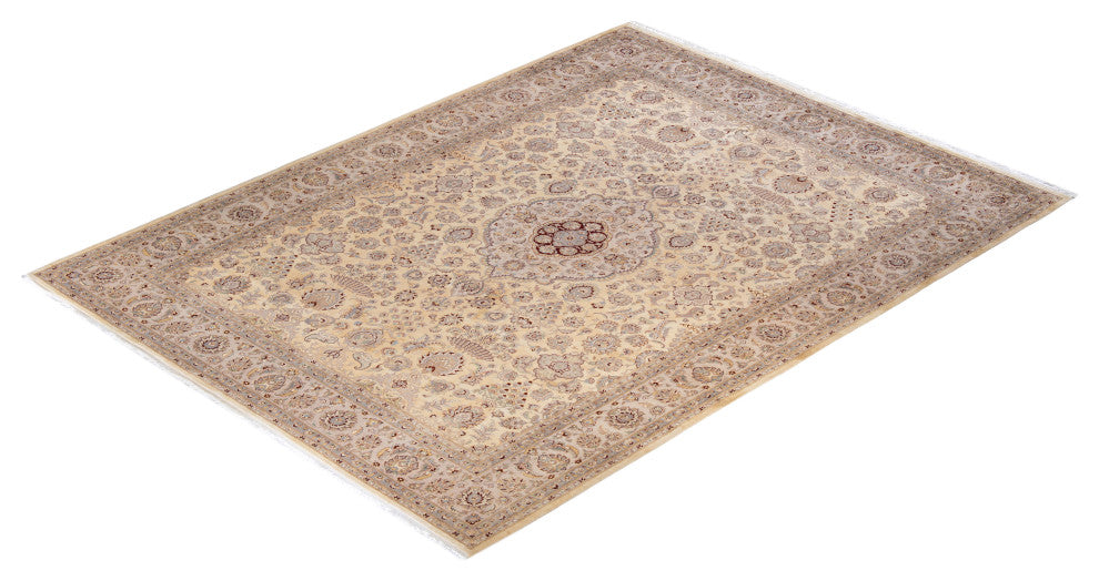 Mogul, One-of-a-Kind Hand-Knotted Area Rug Beige, 9'0"x12'2"