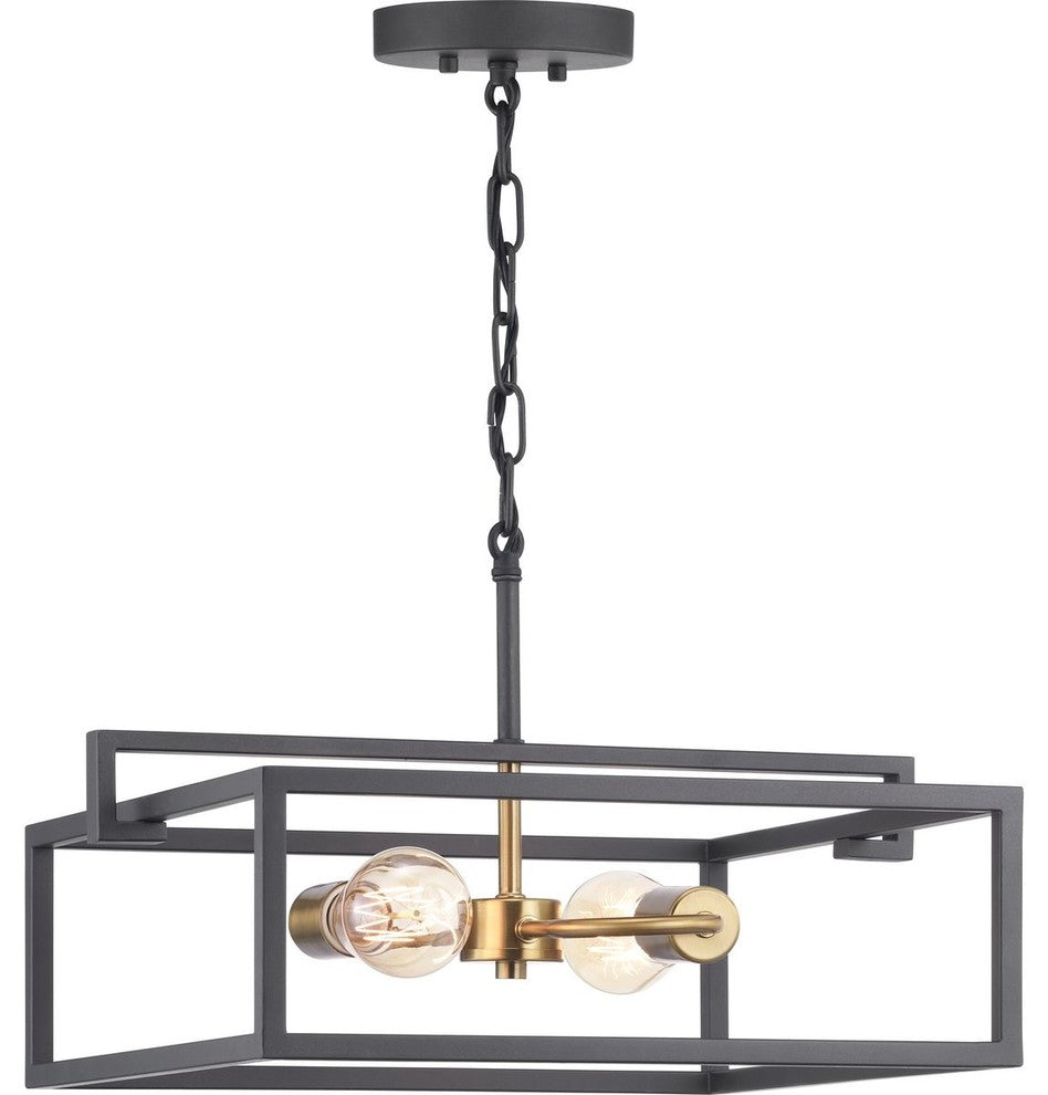 Blakely Collection Two-Light Semi-Flush Convertible