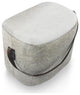 Heather Grey Pouf