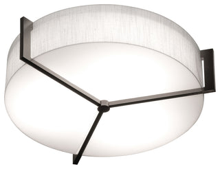Apex Ceiling Light LED 42W, Espresso/Linen White