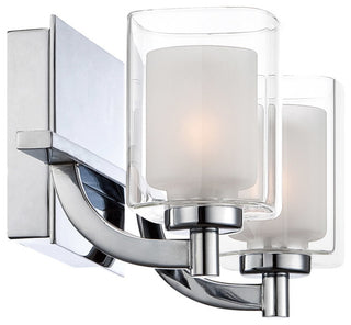 Quoizel KLT8602CLED Two Light Bath Fixture Kolt Polished Chrome