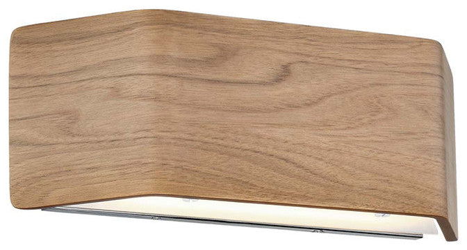 Modern Forms Asgard LED Wall Sconce, Walnut