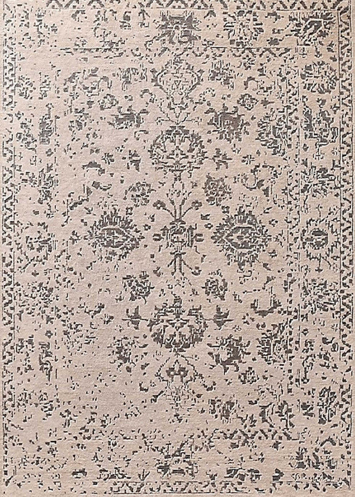 Ahgly Company Indoor Rectangle Mid-Century Modern Area Rugs, 4' x 6'