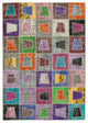 Rug N Carpet - Handwoven Oriental 6' 4" x 8' 11" Antique Patchwork Area Rug