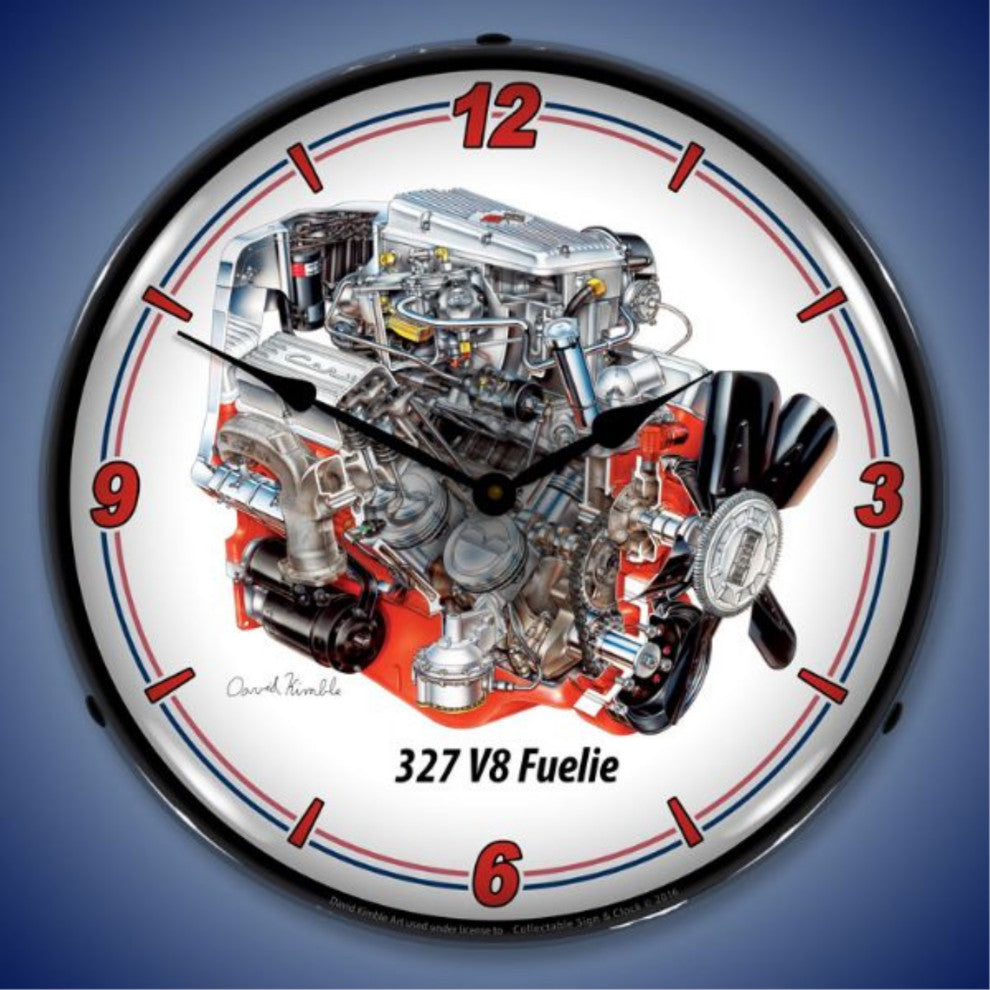 DK1603637 327 v8 Fuel Injection Clock