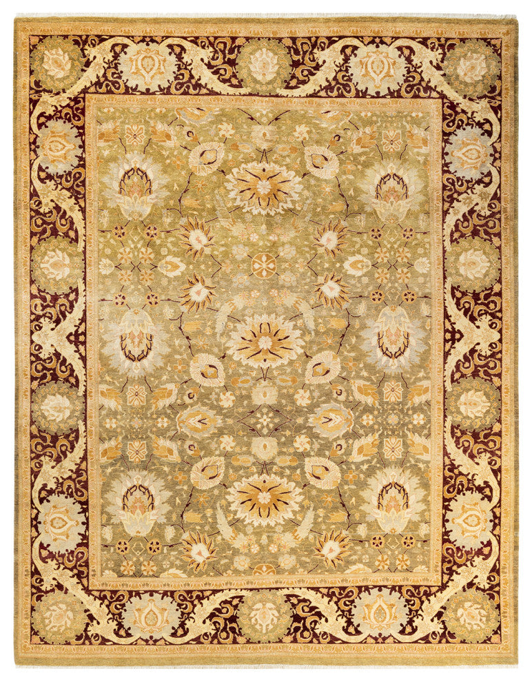 Mogul, One-of-a-Kind Hand-Knotted Area Rug Green, 8' 0" x 10' 4"