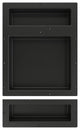 Tile Redi RNT1620DU-6 Triple Niche Set, Recessed Shower Shelves