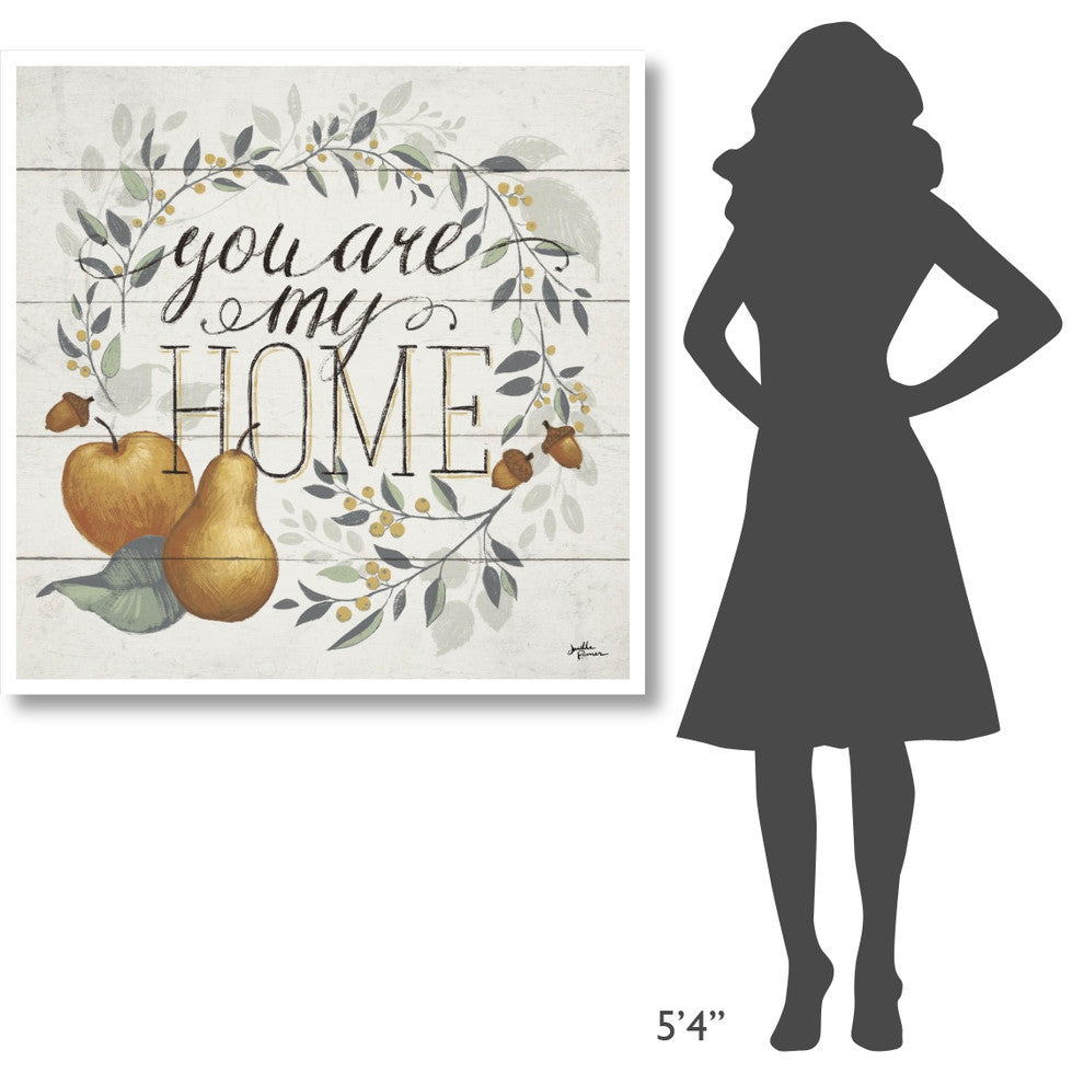 "Our Home I" Digital Paper Print by Janelle Penner, 42"x42"