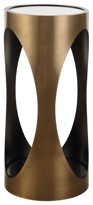 Uttermost Achilles Brass Drink Table