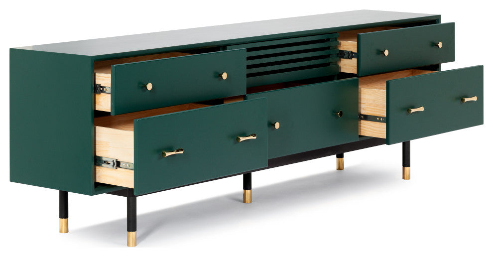 Lala Low TV Stand, Green