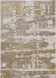 KAS Luna 7132 Ivory/Gold Escape Area Rug, 3'3"x4'11"