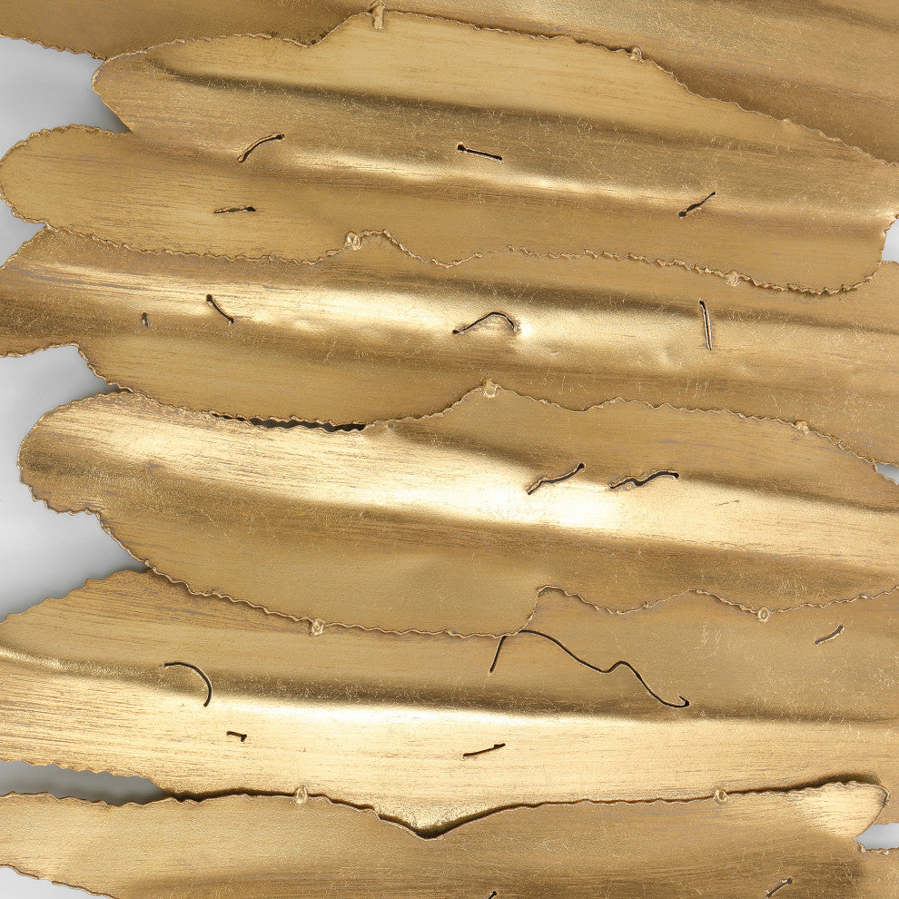 Lev White Metal Wall Decor